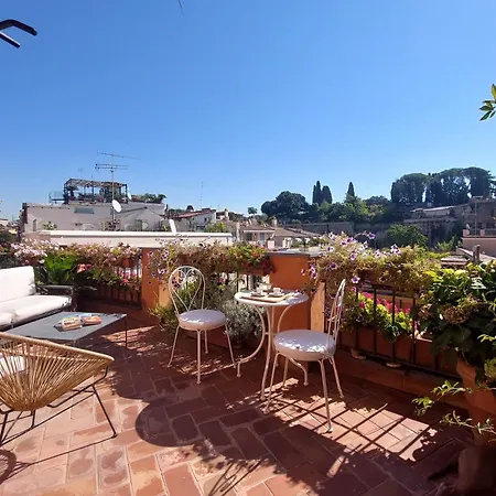 Séjour chez l'habitant Rooftop - Foro Lux Rome